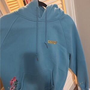 Dandy Worldwide Women's Blue Pullover Hoodie
